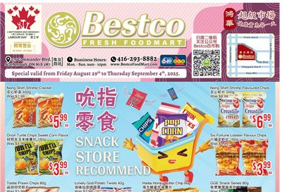 BestCo Food Mart (Scarborough) Flyer August 29 to September 4