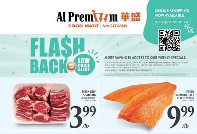 Al Premium Food Mart (McCowan) Flyer August 28 to September 3