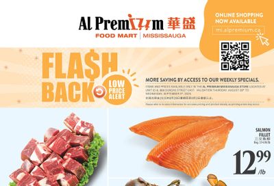 Al Premium Food Mart (Mississauga) Flyer August 28 to September 3