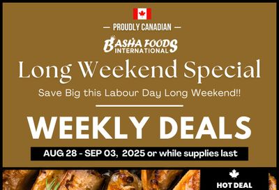 Basha Foods International Flyer August 28 to September 3