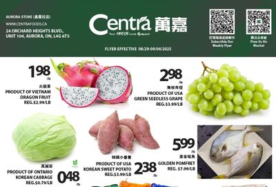 Centra Foods (Aurora) Flyer August 29 to September 4