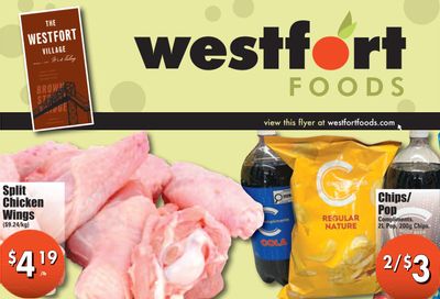 Westfort Foods Flyer August 29 to September 4