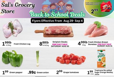 Sal's Grocery Flyer August 29 to September 4