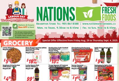 Nations Fresh Foods (Brampton) Flyer August 29 to September 4