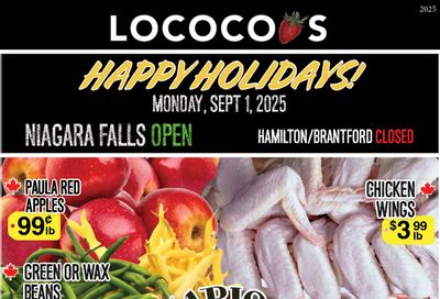 Lococo's Flyer August 29 to September 4