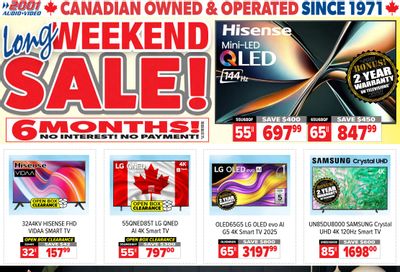 2001 Audio Video Flyer August 29 to September 4