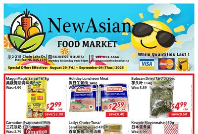 New Asian Food Market Flyer August 29 to September 4