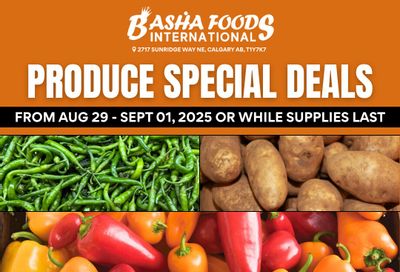Basha Foods International Weekend Deals Flyer August 29 to September 1