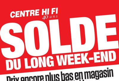 Centre Hi-Fi Flyer August 29 to September 4