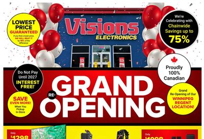 Visions Electronics Flyer August 29 to September 4