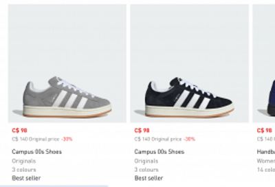 Adidas Canada: End of Summer Sale up to 50% off