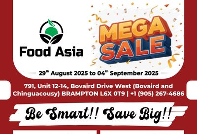 FoodAsia Flyer August 29 to September 4