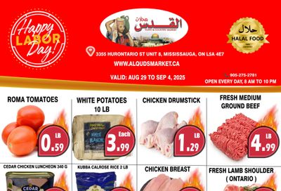 Al-Quds Supermarket Flyer August 29 to September 4