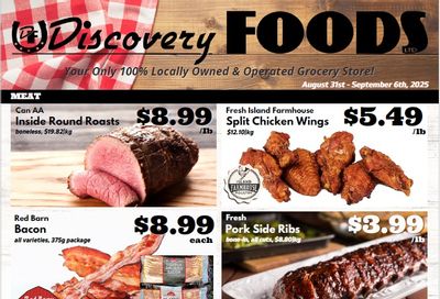 Discovery Foods Flyer August 31 to September 6