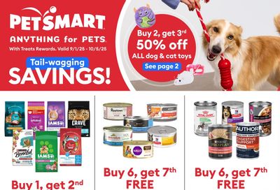 PetSmart Flyer September 1 to October 5