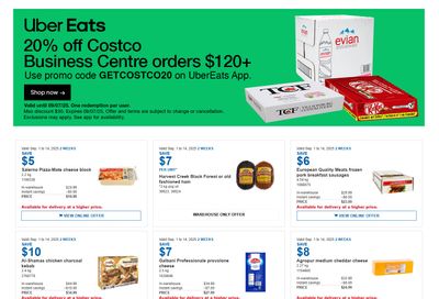 Costco Business Centre Instant Savings Flyer September 1 to 14