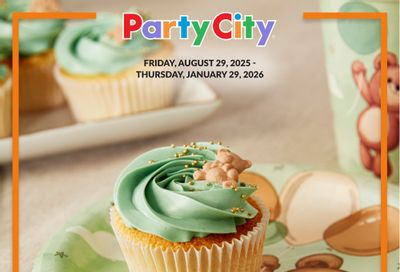 Party City Flyer August 29 to January 29