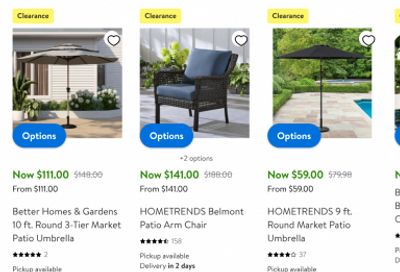 Walmart Canada Summer Clearance Sale + Deals: