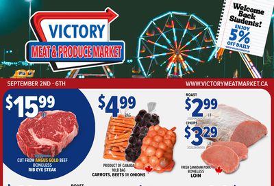 Victory Meat Market Flyer September 2 to 6