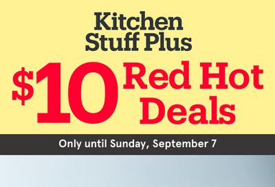 Kitchen Stuff Plus Red Hot Deals Flyer September 2 to 7