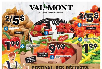 Val-Mont Flyer September 4 to 10
