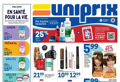 Uniprix Flyer September 4 to 10
