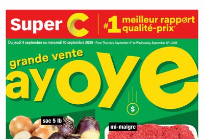 Super C Flyer September 4 to 10