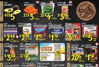 Pepper's Foods Flyer September 2 to 8