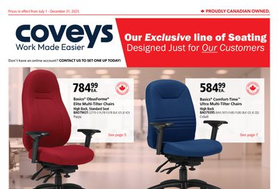 Covey Basics Flyer July 1 to December 31