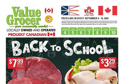 Value Grocer Flyer September 4 to 10