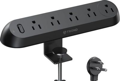 Amazon Canada Deals: Save 50% on TROND Desk Clamp Power Bar, 5 Outlets, using Promo Code + More 