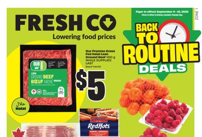 FreshCo (ON) Flyer September 4 to 10