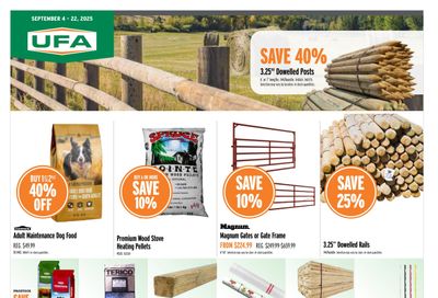 UFA Co-operative Limited Flyer September 4 to 22