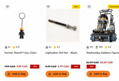 LEGO Canada: Current Offers and Sale