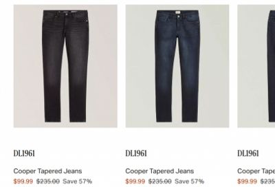 Harry Rosen Canada: Clearance up to 60% off + Extra $50 Off Every $250