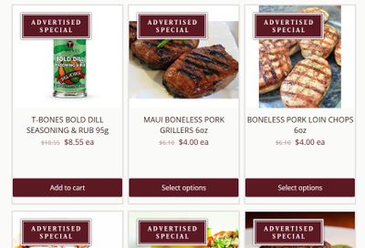 T-Bone's Flyer September 3 to 9 