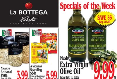 La Bottega Nicastro Fine Foods Flyer September 1 to 14