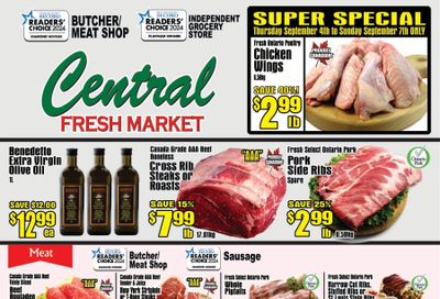 Central Fresh Market Flyer September 4 to 11