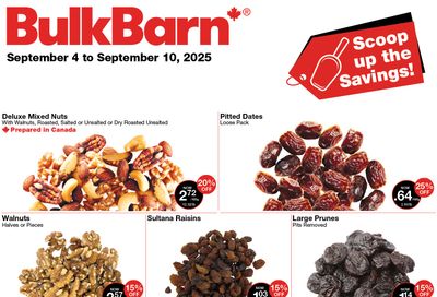 Bulk Barn Flyer September 4 to 10