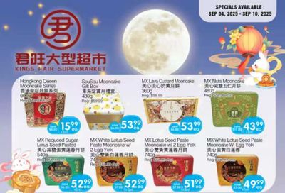 Kings Fair Supermarket Flyer September 4 to 10