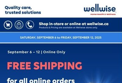 Wellwise By Shoppers Flyer September 6 to 12