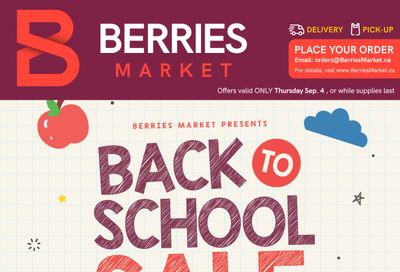 Berries Market Flyer September 4 to 10
