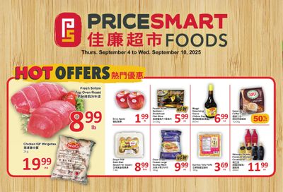 PriceSmart Foods Flyer September 4 to 10