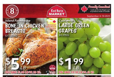Red Barn Market Flyer September 4 to 10