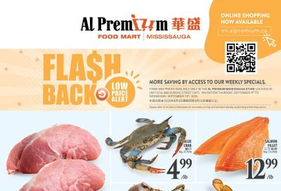Al Premium Food Mart (Mississauga) Flyer September 4 to 10