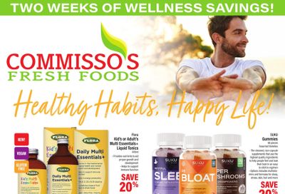 Commisso's Fresh Foods Wellness Flyer September 5 to 18
