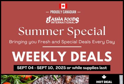 Basha Foods International Flyer September 4 to 10
