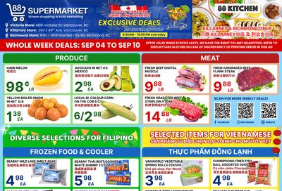 88 Supermarket Flyer September 4 to 10