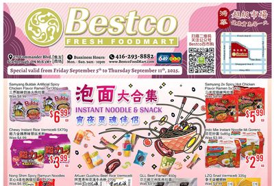 BestCo Food Mart (Scarborough) Flyer September 5 to 11