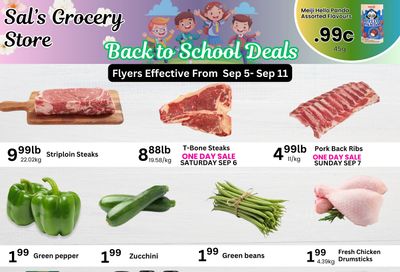 Sal's Grocery Flyer September 5 to 11